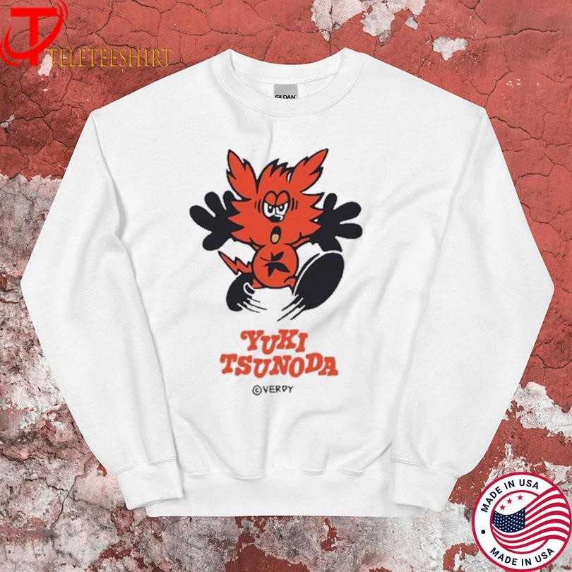 Yuki Tsunoda × Verdy T-Shirts, hoodie, long sleeve, v-neck tee 